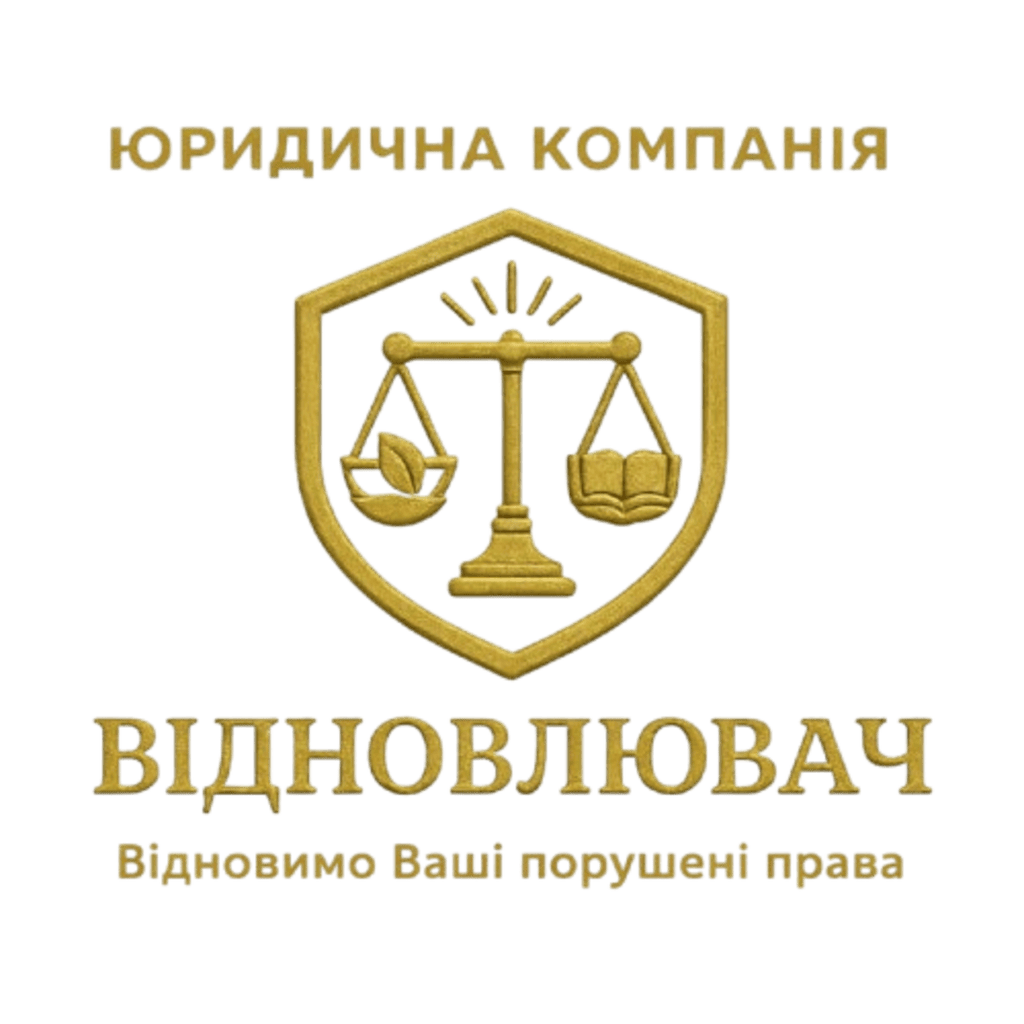 Логотип юридичної компанії Відновлювач